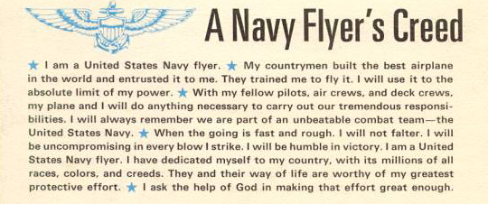 The Navy Creed
